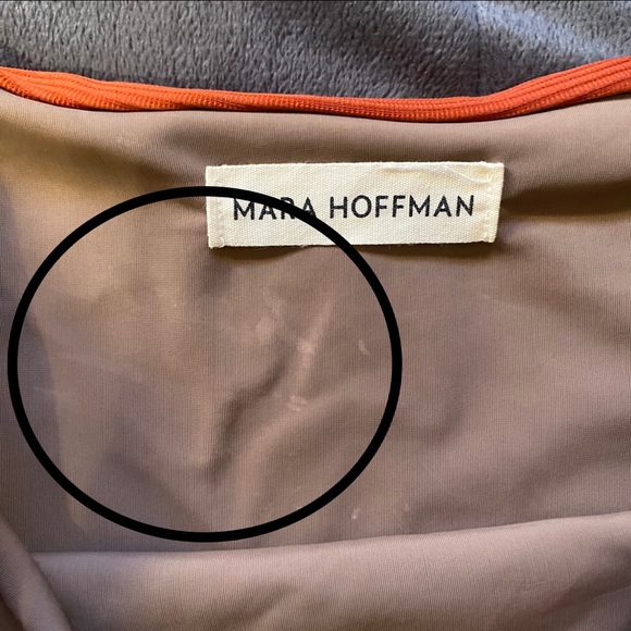 Mara Hoffman Lydia Bikini Bottom in Rust - Picture 12 of 12